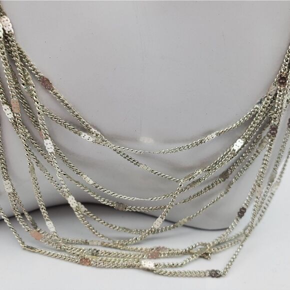 Vintage waterfall chain necklace by avon N1921 - Picture 2 of 4